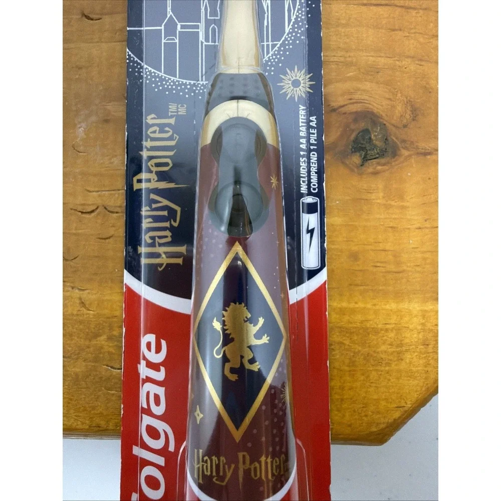 Harry Potter Gryffindor Colgate Kids‎ Battery Powered Toothbrush Extra Soft